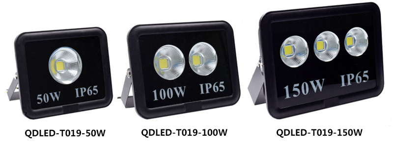 叼嘿直播APP照明QDLED-T019聚光型建筑塔吊照明大功率LED投光灯50W-150W