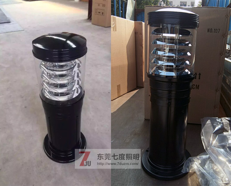 东莞叼嘿直播APP照明(QDCPD-YZ00)160cm户外圆柱庭院草坪灯实物图片