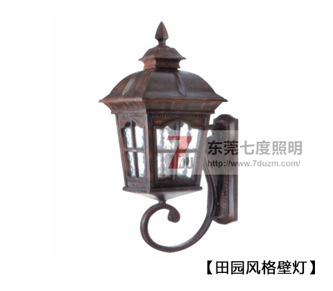 叼嘿直播APP照明田园风格壁灯实拍图片效果
