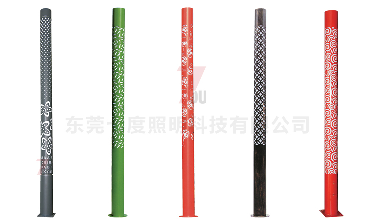 (QDJGDZ-025)公园特色圆柱形镂空花纹叼嘿软件免费下载柱更多割花样式展示