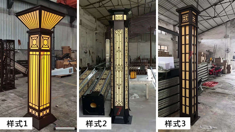 (QDJGDZ-030)新中式庭院方形矮柱装饰叼嘿软件免费下载更多款式选型1